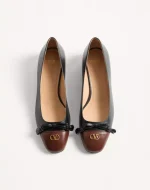 Valentino Valet Du Roi Kidskin Ballerina 25Mm - Image 5